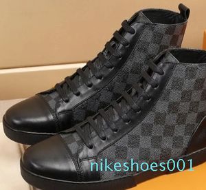 Allenatore sneaker marchio di moda designer maschile scarpe vera sneaker in pelle