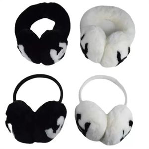 Ear Muffs Classic Winter Earmuffs Female Rabbit Fleece Fashion Designer Warm Plush Scarf