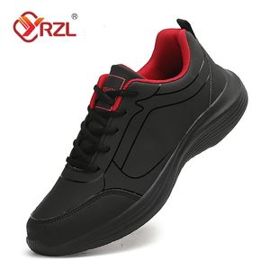 Scarpe eleganti YRZL Uomo Sport Pelle Running Outdoor Sneakers impermeabili Sneaker atletica leggera Tenis Masculino 231121
