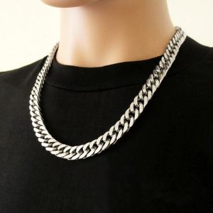 Men's Domineering Titanium Steel Necklace Women's Lengthened All-Match Sweater Chain Multi-Layer Japanese and Korean Stainless Steel Necklace Thick Type
