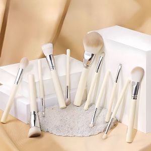 Fabriksdirektförsäljning Makeup Tools Makeup Brushes Pearl Series 11st+ Bag Makeup Brushes Support Anpassning