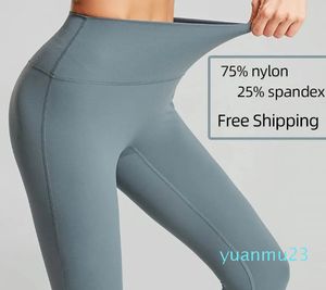 Yoga Outfit High waist bare feeling leg push ups womens fitness running yoga pants energy seamless legs gym girls