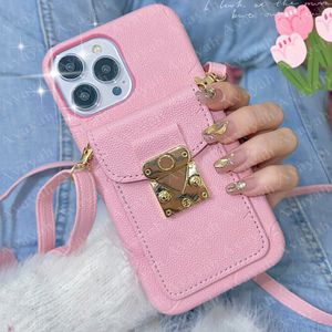 Top Fashion Impter Letter Chlode Phone Case для iPhone 14 14pro 13 13pro 12 12pro 11 Pro Max Retro Lock Door Trendy Card держатель слот для карма