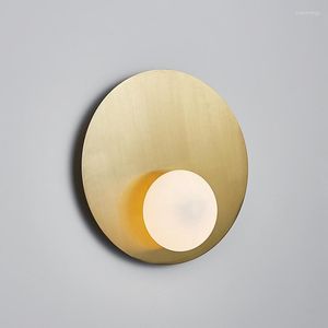 Vägglampor monterad lampa nordisk spegel för sovrum industriella VVS Rustik inomhusljus söt sovsal dekor