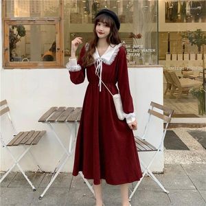 Vestidos casuais 2023 natal mulheres vestido cintura retração v pescoço uma peça moda luxo elegante bonito plus size roupas femininas