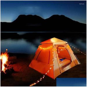 Tält och skyddsrum Matic Waterproof Tent Outdoor Equipment Glam Accessories Party Big Mountainhiker Tiendas Para Acampar DWH Drop Del Dhxfk