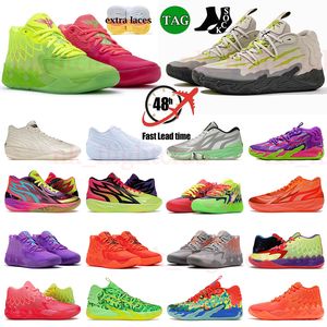 2023 Scarpe da basket Lamelo Ball MB.03 Outdoors Beige Rick e Morty Chino Hills FOREVER RARE GutterMelo Toxic MB.02 melo ball uomo donna Outdoors mb 03 Dhgate 36-46