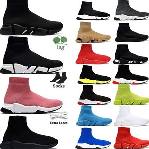 Balanscigas Mens Meias Designers Sapatos Mulheres Sapatilhas Esportes Triplo Preto Vermelho Branco Lcae-Up Moda 2.0 Meias Designers Corredores Plataforma Grande Tamanho US 11 Dhgate