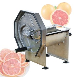 Small Manual Multi-function Slicing Machine To Cut Lemon Slices Lotus Root Fruit and Vegetable Milk Tea Shop Fruit