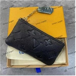 2022 المصممون كيس مفتاح POCHETTE DESIGNER COIN PRES CAINS RING RING CRODAL CARD CARD