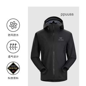 Верхняя одежда и уличная одежда Arcterys Куртки мужские пальто Beta Ar Solid с капюшоном Hard Shell Charge Coat Black WN-2YVU