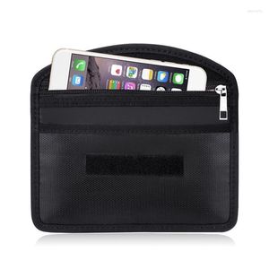 Storage Bags GPS RFID Fireproof Money Document File Bag Pouch Cash Bank Cards Passport Valuables Organizer Holder Safe