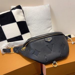 Diseñador Crossbody Bag Womens Teddy Bumbag Mens Fanny Pack Shoulder Bolss Fashion Genuine Leather Bum Bag Bolsos de carrocería