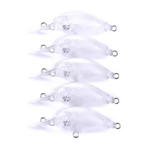 100pcs blank nude baits crank pencil Minnow bait Unpainted Lure Bodies Fishing bait222N