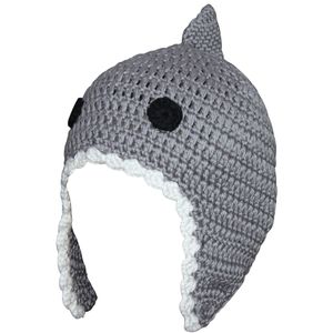 Womens Mens Handmade Shark Shaped Skiing Snowboarding Crochet Knit Beanie Hat Cap for Unisex Halloween Costume Cosplay Stretchy Slouchy Beanies Hats Caps