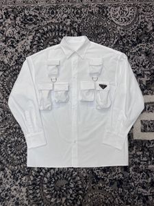 春の新しいコレクションメンズデザイナーラグジュアリーシャツ - 米国サイズのシャツ - 最高品質のメンズデザイナーボタン長袖シャツ