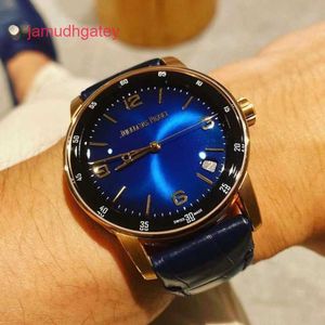 Ap Swiss Luxury Watch Ap15210or Código 11.59 Série Mais Belo Gradiente Azul Mostrador Ouro Rosa 18k