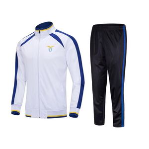 SS Lazio Masculino Fatos de treino adulto ao ar livre jogging terno jaqueta manga longa esportes futebol suit235h