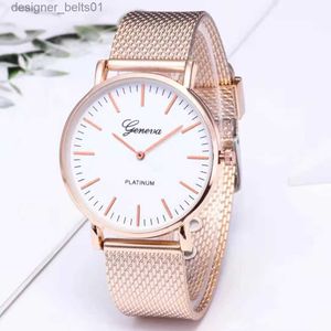 Altri orologi da polso di lusso da donna Moda al quarzo Sile Band Dial Donna Wathes Casual Ladies relogio femininoL231122