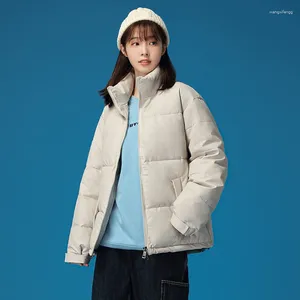 Płaszcze damskie 4xl PUS -size PU skórzana płaszcz zimowy 2023 Trend ciepłe luźne ucięta kurtka Wodoodporna moda moda puffer żeńska
