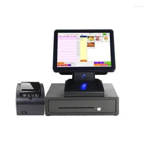 Monitors Inch Two Touch Sn Cash Register Hine/ Billing Hine For Supermarket Drop Delivery Computers Networking Dhjo2