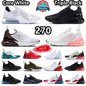 2023 Neue 270 27C Laufschuhe 270er Sneakers Triple White Black Barely Rose Habanero Red Pure Platinum Spirit Teal Shoe Ourdoor Trainer Herren Trainer Sport Sneaker