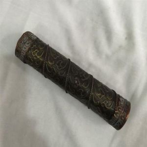 Rare ancient Chinese classical old glass tube -kaleidoscope243F