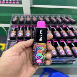 2023 Sapin kit di vapore di vendita caldo waspe vape monouso desechable 8000 sbuffi 7K / 8K penna vape pod batteria ricaricabile sigaretta elettronica vaper