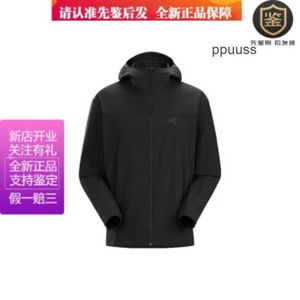 Outerwear And Outdoor Apparel Arcterys Jackets men's Coats GAMMA series Lt hoody hooded soft shell jacket style black WN-FFTN