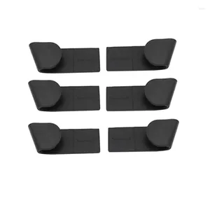 Kitchen Storage 6PCS Wall Mount Pot Lid Organizers Rack Plastic Holders Cabinet Door Pan Cover Frame Stand Utensils