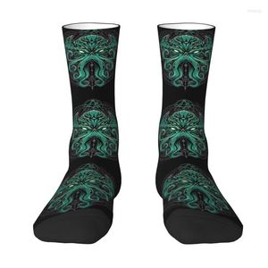 Herrensocken Kawaii Great Cthulhu Men Women Warm 3D Print Lovecraft Mythos Octopus Monster Sports Basketball