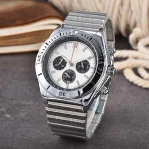 2023 2024 فاخرة عالية الجودة الكوارتز بطارية الرجال مشاهدة الفولاذ المقاوم للصدأ BREIT Six Hands Belt Chronograph 1884 Multifunction Limited Edition Wristwatch Ben-06