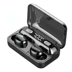 Earphones Charging TWS mah Box Headphone Stereo Wireless Headset with Microphone Sports Waterproof Earbuds