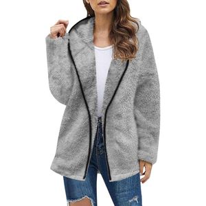 Damenjacken Sweatjacke Damen Lässige Mode Dicke Einfarbige Strickjacke Ärmel Pullover Und DamenmantelWomen's