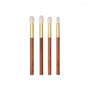 Makeup Brushes Professional Handmade 1PC Soft Tiny Tips Goat Hair Eye Shadow Blending Brush Rosewood Handle Make Up