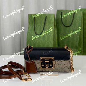 Cadeado Mini Bolsa De Ombro Designer Bolsa Mulher Luxurys Totes Bolsas Venda Para Mulheres Bolsas 22cm Couro Genuíno 735103 Crossbody 3 Cores Mini Bolsa