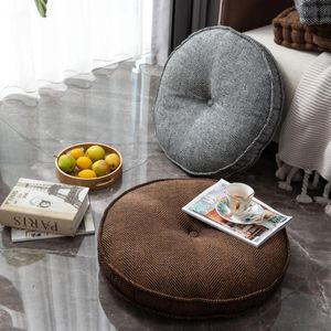 Pillow Removable And Washable Thickened Round Futon Living Room Tatami Floor Chair Bedroom Window Seat