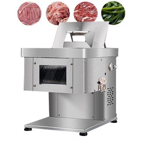 Commercial Meat Slicer Electric Mięs Mięso Maszyna do cięcia warzyw ze stali nierdzewnej 220 V 110 V