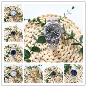 2023 Orologio di lusso orologi di design da donna di alta qualità Rolex orologio 28 31 36 41mm quarzo meccanico orologi da polso fibbia pieghevole impermeabile luminoso oro 904L montre