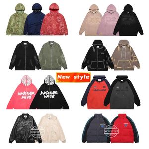 Hoodies Duck Mmdanbr مصمم هوديي الشتاء مزدوج الوجهين سترة الصوف الشارع مع معطف كثيف القطن للرجال والنساء معطف معطف القطن جبل أوزة