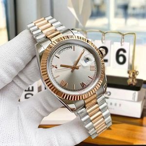 Relógio limpo relógio de luxo designer relógio masculino feminino namoro relógio de alta qualidade moda esportes 41-36 safira à prova dwaterproof água aaa aço inoxidável relógio de luxo