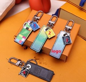 Wholesale Presbyopic Leather Key Chain SUNFLOWER Letter Alloy Pendant European and American Fashion Trend a Truck Bag Chain Pannier Bag
