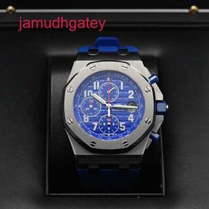 Ap Swiss Luxury Watch Мужские часы серии Epic Royal Oak Offshore, прецизионная сталь диаметром 42 мм, мужские повседневные часы из розового золота 18 карат, часы 26470st Oo A030ca01 Precision St