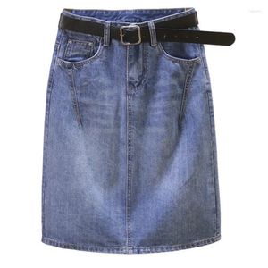 Etekler py1012 2023 ilkbahar yaz sonbahar kadın moda gündelik seksi etek kadın kadın ol denim büyük boy jean