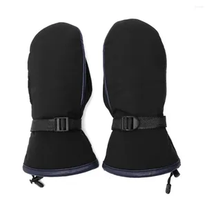 Cycling Gloves Anti Slip Design Heated Mittens On The Palm Very Suitable For Winter Outdoor Sports To Keep Warm