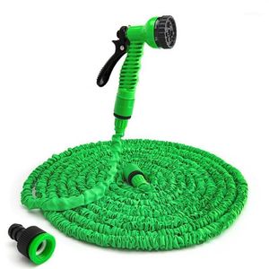 Garden Hose Expandable Magic Hose With Sprey Gun Flexible Water Car Washer Cleaning Tool Gardning1218E