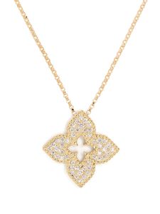 ROBRTO COIN CHAIN ​​NECKLACE Venetian Princess Diamond Ruby Brand Logo Designer Luxury Fine Jewelry for Women Pendant K Gold Love Heart Saturn Planet Clover