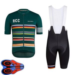 Pantaloncini con bretelle da uomo Rapha Team Cycling Jersey Set Abbigliamento da corsa per bicicletta Maillot Ciclismo Estate Quick Dry MTB Abbigliamento da bici Sportswea268t