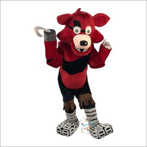 High quality Pirate Foxy Mascot Costume Halloween Christmas Fancy Party Dress Cartoon Character Suit Carnival Unisex Adults Outfit