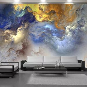 3D Modern Wallpaper Gorgeous Cloud Marble Exquisite Wallpapers Interiör Heminredning vardagsrum sovrumsmålning Mural Wall Papers185b